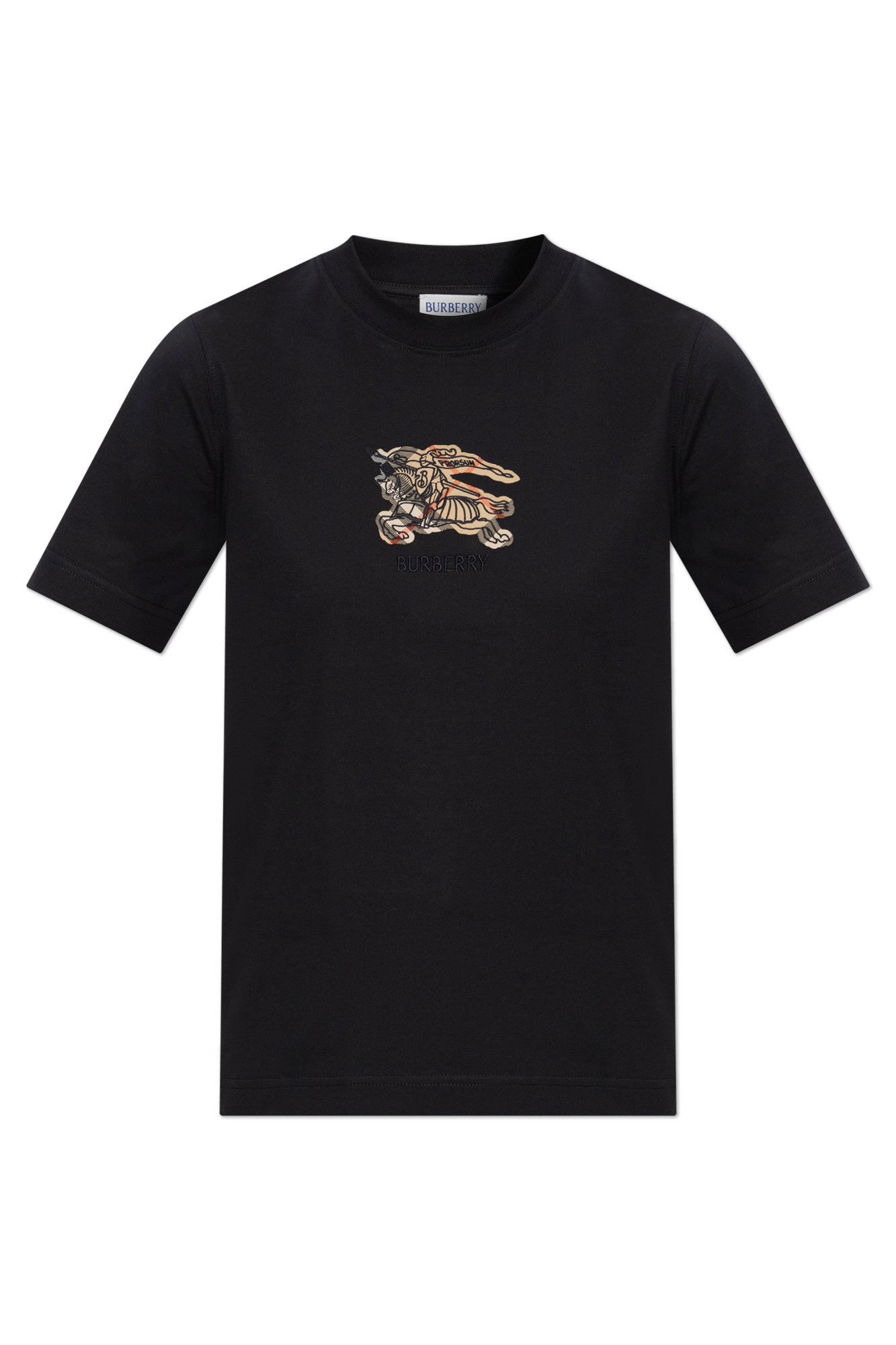 Black T-shirt with logo Burberry - Vitkac Italy